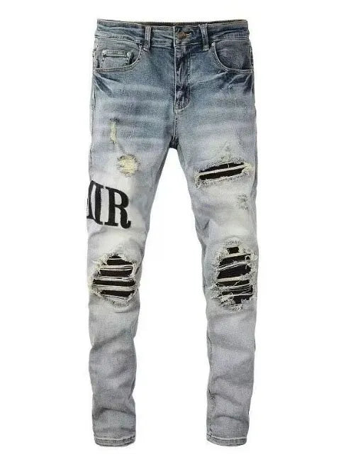Amiiri Jeans Black Logo