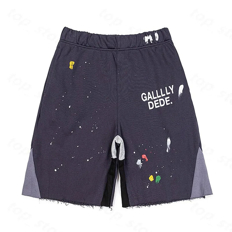 Navy Gallery Shorts