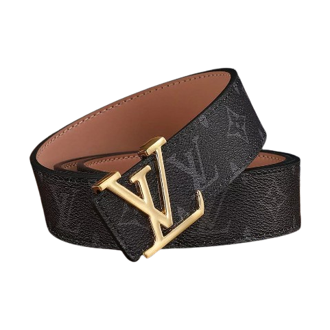 LV Belt Monogram Black