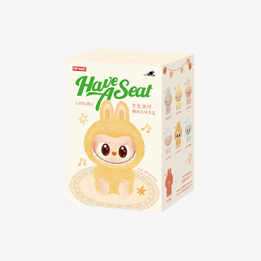 Labubu The Monsters Have a Seat Vinyl Plush Blind Box
