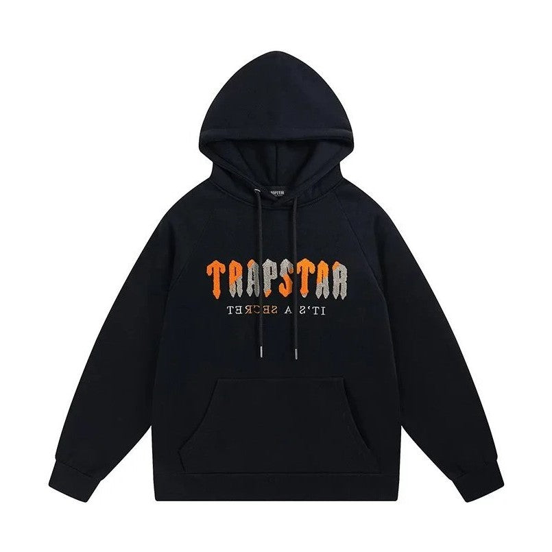Trapstar Hoodie Orange Logo
