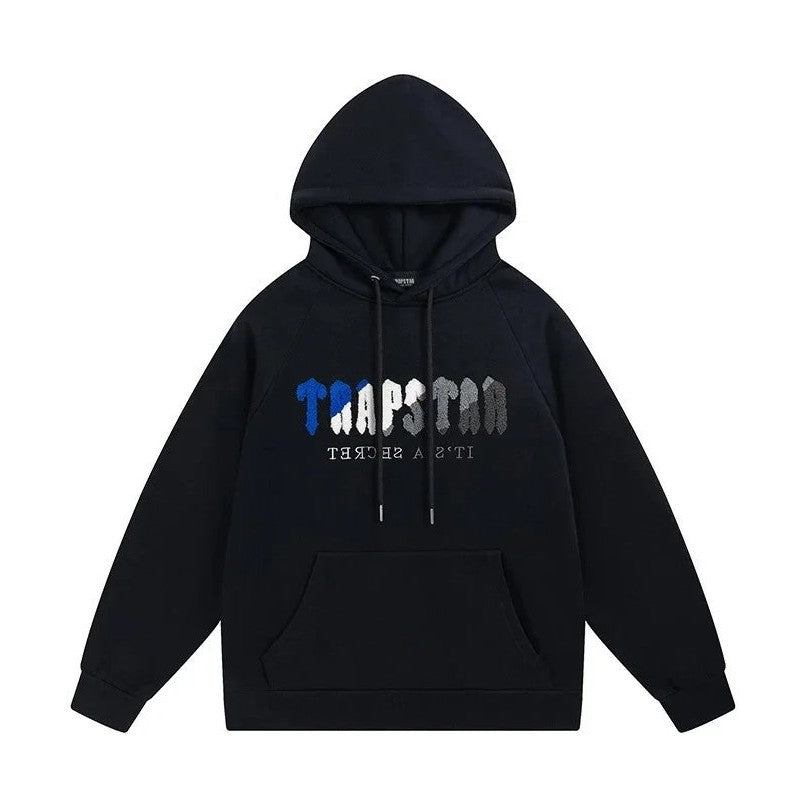 Trapstar Hoodie Blue Logo